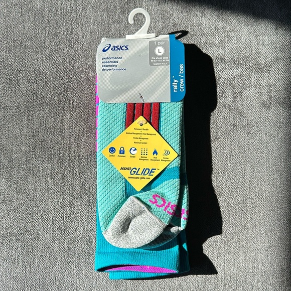 ASICS Rally Crew Sock - Picture 1 of 2